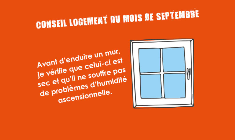 Conseil Logement du mois de septembre Conseil Logement du mois de septembre