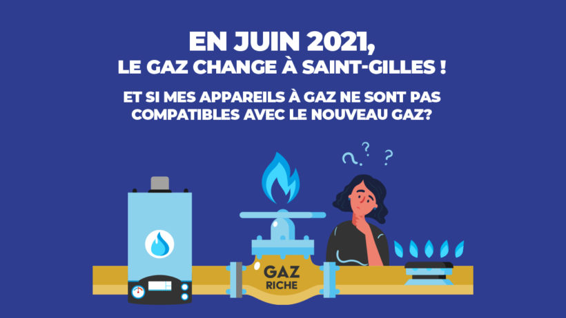 En juin 2021, le gaz change à Saint-Gilles !