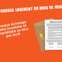 Conseil Logement du mois de juin