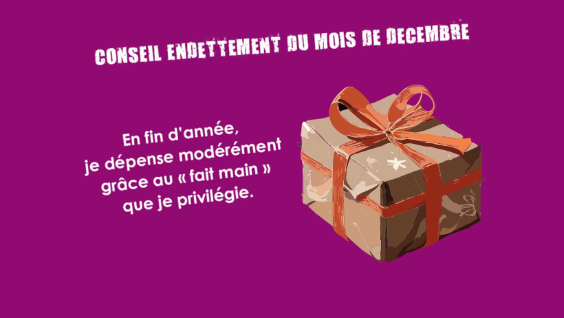 Conseil Endettement du mois de décembre